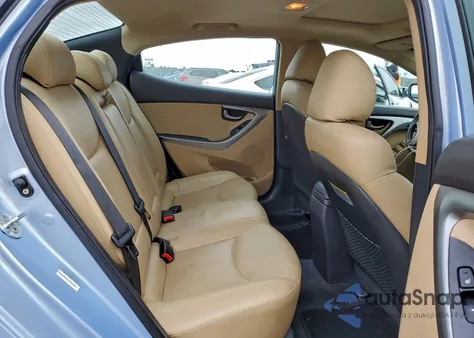 2012 Hyundai Elantra Gls из США, поврежденный, VIN KMHDH4AE6CU281080